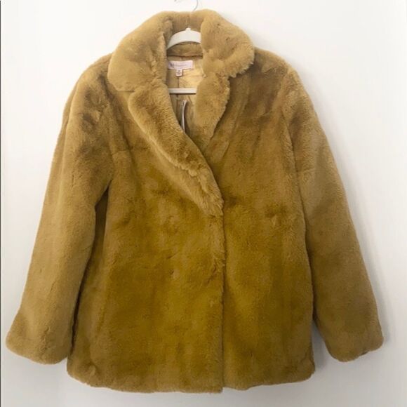 Philosophy Lux Faux Fur Jacket M - Picture 1 of 9